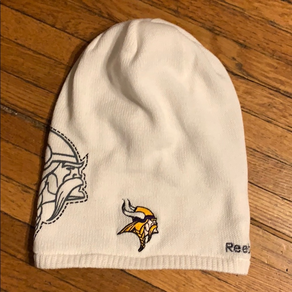 Rare Women-men vin. Minnesota Vikings long beanie